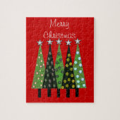 Merry Kerstpuzzle Legpuzzel (Verticaal)