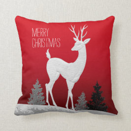 Merry kerstrendierprogramma  | rood kussen