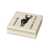 Merry Kerstrendierstempel Rubberstempel (Stempel)