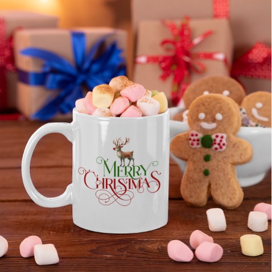 Merry Kerstrepografie Koffiemok