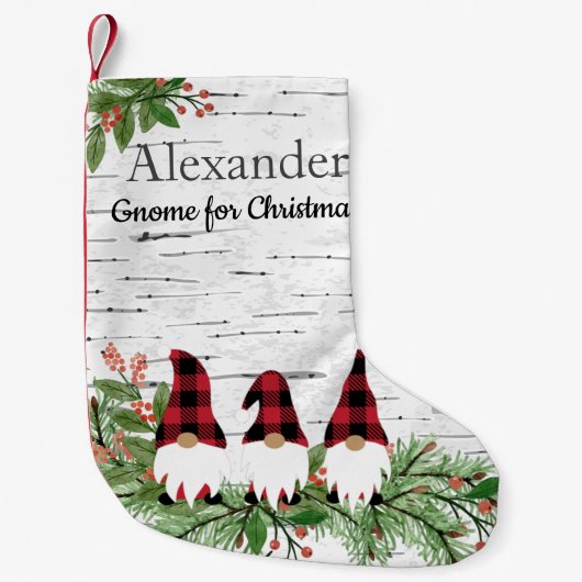 Merry Kerstroe Pet Buffaloe Pset Gnomen Sm Kleine Kerstsok (Voorkant)