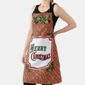 Merry Kerstroeplap Schort (Insitu)