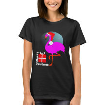 Merry Kerstroze Flamingo Cute Trendy Graphic
