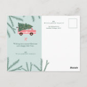 Merry Kerstroze  stadscerne & Van Briefkaart (Achterkant)