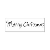 Merry KerstRubber Stamp Zelfinktende Stempel (Design)