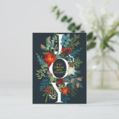 Merry Kerstry JOY Corporate Greeting Briefkaart (Staand voorkant)