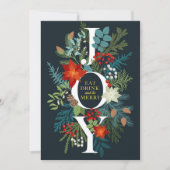 Merry Kerstry JOY Corporate Greeting Feestdagenkaart (Voorkant)