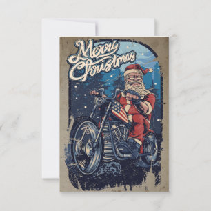 Merry KerstSanta Biker USA