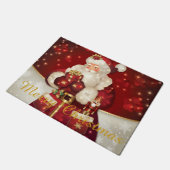 Merry KerstSanta Doormat Deurmat (Schuin)