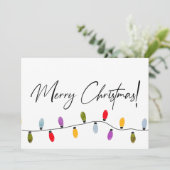 Merry kerstscript feestdagen, bedrijf (Staand voorkant)