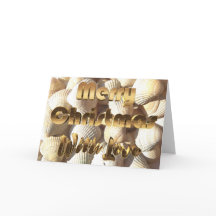 Merry Kerstsea Shells Summer Tropical Beach