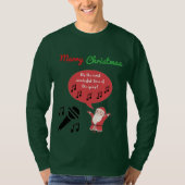 Merry Kerstshirt T-shirt (Voorkant)