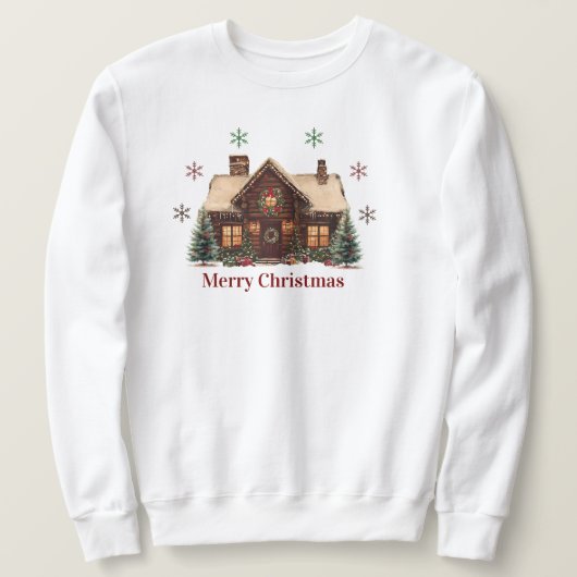 Merry Kerstshirt Trui (Design voorkant)