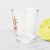 Merry Kerstshot Shot Glas (Rechts)