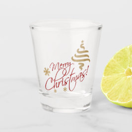 Merry Kerstshot Shot Glas