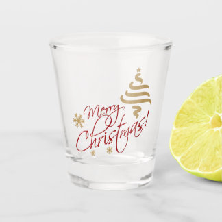 Merry Kerstshot Shot Glas