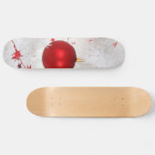 Merry Kerstskateboard Skateboard (Horizontaal)
