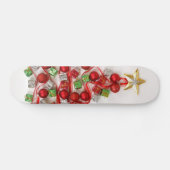 Merry Kerstskateboard Skateboard (Horizontaal)