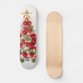 Merry Kerstskateboard Skateboard (Voorkant)