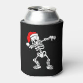 Merry Kerstskeleton Sweater Blikjeskoeler (Blikje Voorkant)
