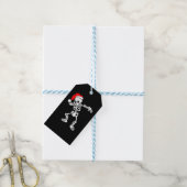 Merry Kerstskeleton Sweater Cadeaulabel (Met Touw)