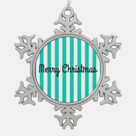 Merry kerstsnowflake met decoratie