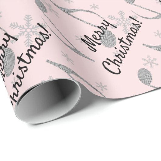 Merry Kerststooth Musical Note Cadeaupapier (Rol Hoek)