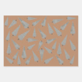 Merry Kerststooth Tree Patroon Inpakpapier Vel (Voorkant 2)