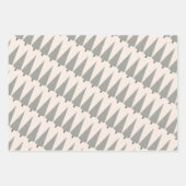 Merry Kerststooth Tree Patroon Inpakpapier Vel (Voorkant 3)