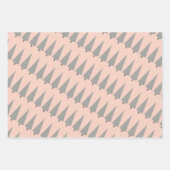 Merry Kerststooth Tree Patroon Inpakpapier Vel (Voorkant 3)