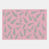 Merry Kerststooth Tree Patroon Inpakpapier Vel (Voorkant 2)