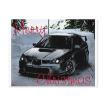 Merry Kerstsubaru Impreza WRX Sti
