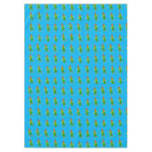 Merry-kersttablet, Elf Blue-tablet Tafelkleed (Voorkant)