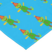 Merry-kersttablet, Elf Blue-tablet Tafelkleed (Gekanteld)