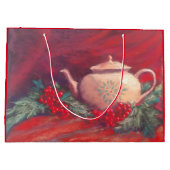 Merry kerstthee groot cadeauzakje (Achterkant)