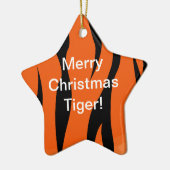 Merry Kersttijger Ornament (Links)