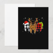 Merry Kersttooth Costume Dental Assistant Xma Kaart