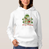 Merry KerstTree Hoodie (Voorkant)