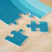 Merry Kersttropical Beach Santa Reindeer Legpuzzel (Zijkant)