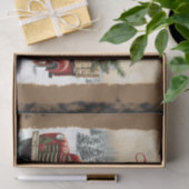Merry Kersttruck Tissuepapier (Geschenk)