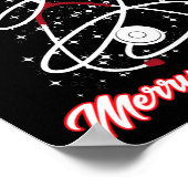 Merry Kerstverpleegster Shirt Yuletide Practitione Poster (Hoek)