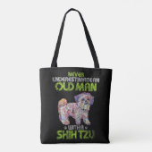 Merry Kerstverpleegster Shirt Yuletide Practitione Tote Bag (Achterkant)