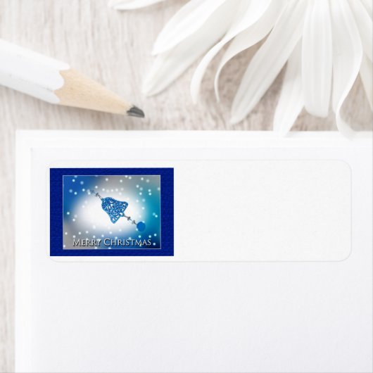 Merry Kerstversient Etiket (Insitu)