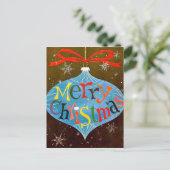 Merry Kerstversient Feestdagenkaart (Staand voorkant)