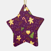 Merry Kerstversient Keramisch Ornament (Links)