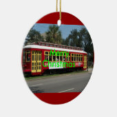 Merry Kerstversient Keramisch Ornament (Rechts)