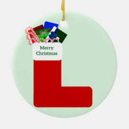 Merry Kerstversient Keramisch Ornament