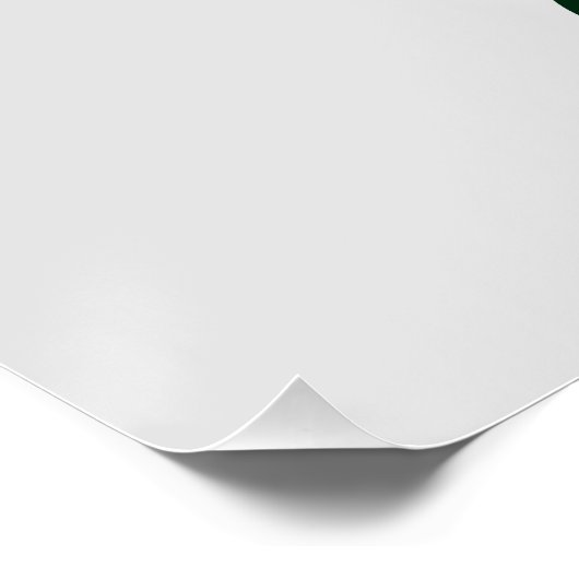 Merry Kerstversient Perfect Poster (Hoek)