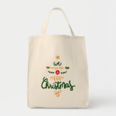 Merry Kerstversient Tote Bag (Voorkant)