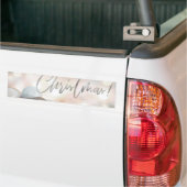 Merry Kerstversients Bumpersticker (Op Truck)